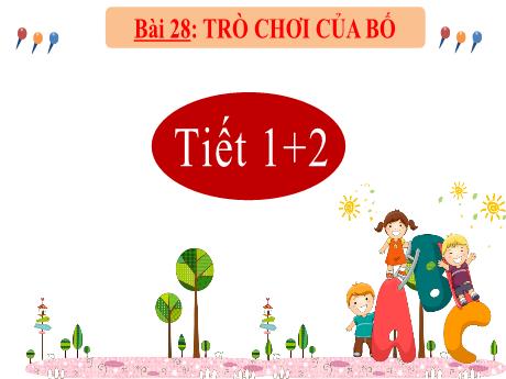 Bài giảng Tiếng Việt 2 (Kết nối tri thức) - Bài 28: Trò chơi của bố - Lê Thị Lan