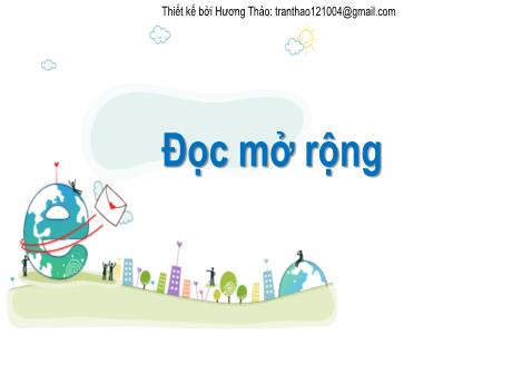 Bài giảng Tiếng Việt 3 (Kết nối tri thức) - Bài (Đọc mở rộng): Tìm đọc một câu chuyện hoặc một bài thơ nói về nghề nghiệp - Lê Thị Phương