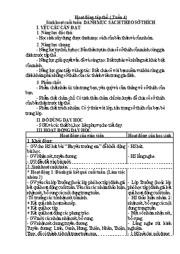Giáo án môn Tiếng Việt + Toán Lớp 3 - Tuần 5 - Năm học 2023-2024 - Lê Thị Lan