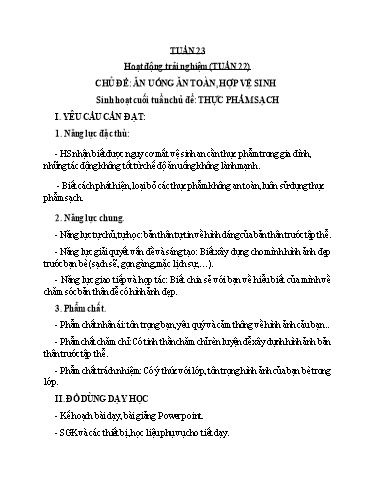 Giáo án Tiếng Việt + Toán 3 - Tuần 23 - Năm học 2023-2024 - Lê Thị Lan