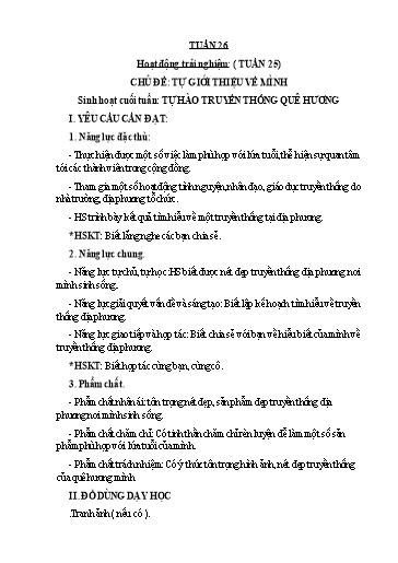 Giáo án Tiếng Việt + Toán 3 - Tuần 26 - Năm học 2023-2024 - Lê Thị Lan