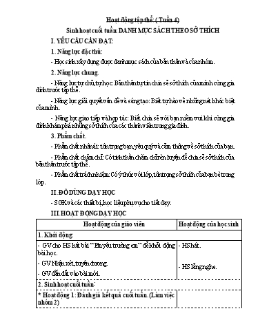 Giáo án Tiếng Việt + Toán 3 - Tuần 5 - Năm học 2024-2025 - Lê Thị Phương