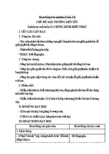 Giáo án Tiếng Việt + Toán Lớp 3 - Tuần 11 - Năm học 2023-2024 - Lê Thị Lan