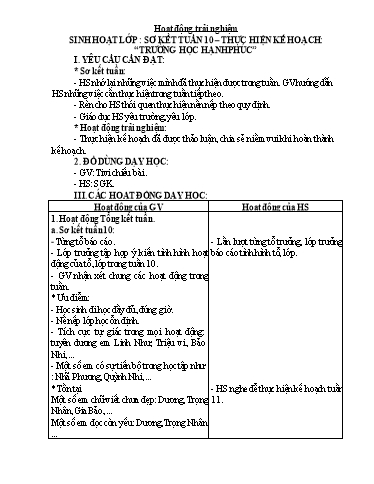 Kế hoạch bài dạy Tiếng Việt + Toán 3 - Tuần 11 - Năm học 2023-2024 - Nguyễn Thị Kim Lý