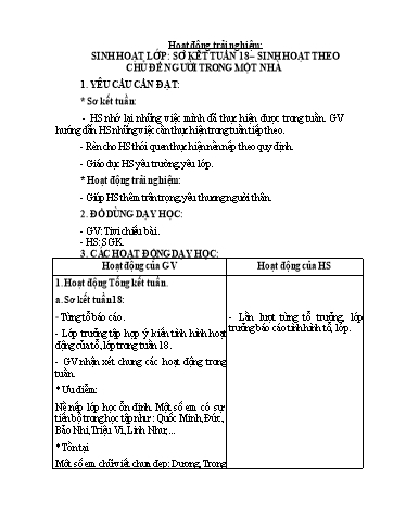 Kế hoạch bài dạy Tiếng Việt + Toán 3 - Tuần 19 - Năm học 2023-2024 - Nguyễn Thị Kim Lý