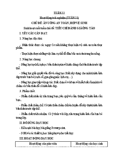 Kế hoạch bài dạy Tiếng Việt + Toán 3 - Tuần 22 - Năm học 2024-2025 - Lê Thị Phương