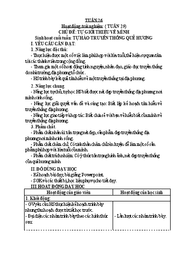 Kế hoạch bài dạy Tiếng Việt + Toán 3 - Tuần 26 - Năm học 2024-2025 - Lê Thị Phương