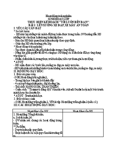 Kế hoạch bài dạy Tiếng Việt + Toán 3 - Tuần 27 - Năm học 2023-2024 - Lê Thị Phương