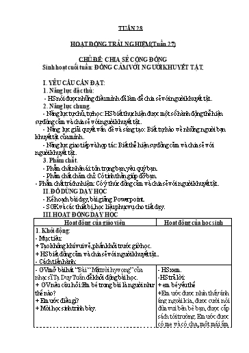 Kế hoạch bài dạy Tiếng Việt + Toán 3 - Tuần 28 - Năm học 2023-2024 - Nguyễn Thị Hậu