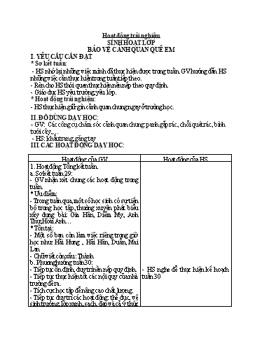 Kế hoạch bài dạy Tiếng Việt + Toán 3 - Tuần 30 - Năm học 2023-2024 - Lê Thị Phương