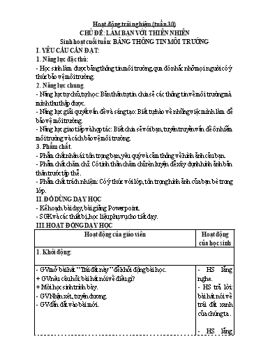 Kế hoạch bài dạy Tiếng Việt + Toán 3 - Tuần 31 - Năm học 2023-2024 - Nguyễn Thị Hậu