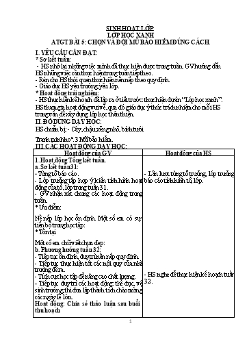 Kế hoạch bài dạy Tiếng Việt + Toán 3 - Tuần 32 - Năm học 2023-2024 - Lê Thị Phương