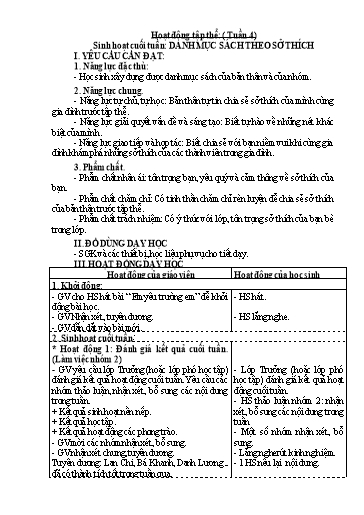 Kế hoạch bài dạy Tiếng Việt + Toán 3 - Tuần 5 - Năm học 2023-2024 - Nguyễn Thị Hậu
