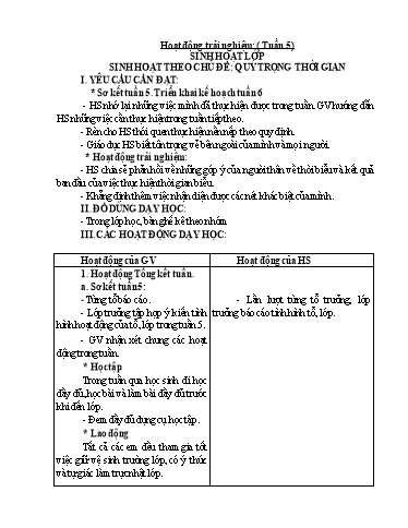 Kế hoạch bài dạy Tiếng Việt + Toán 3 - Tuần 6 - Năm học 2023-2024 - Nguyễn Thị Hậu
