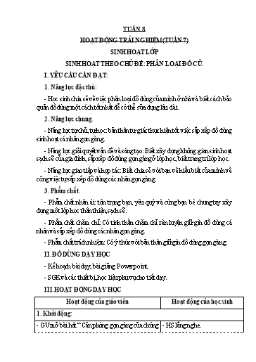 Kế hoạch bài dạy Tiếng Việt + Toán 3 - Tuần 8 - Năm học 2024-2025 - Nguyễn Thị Kim Lý
